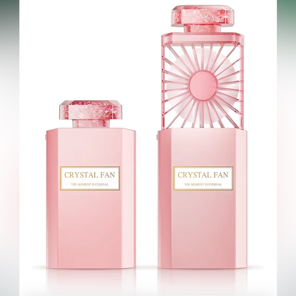 Crystal Fan Pink